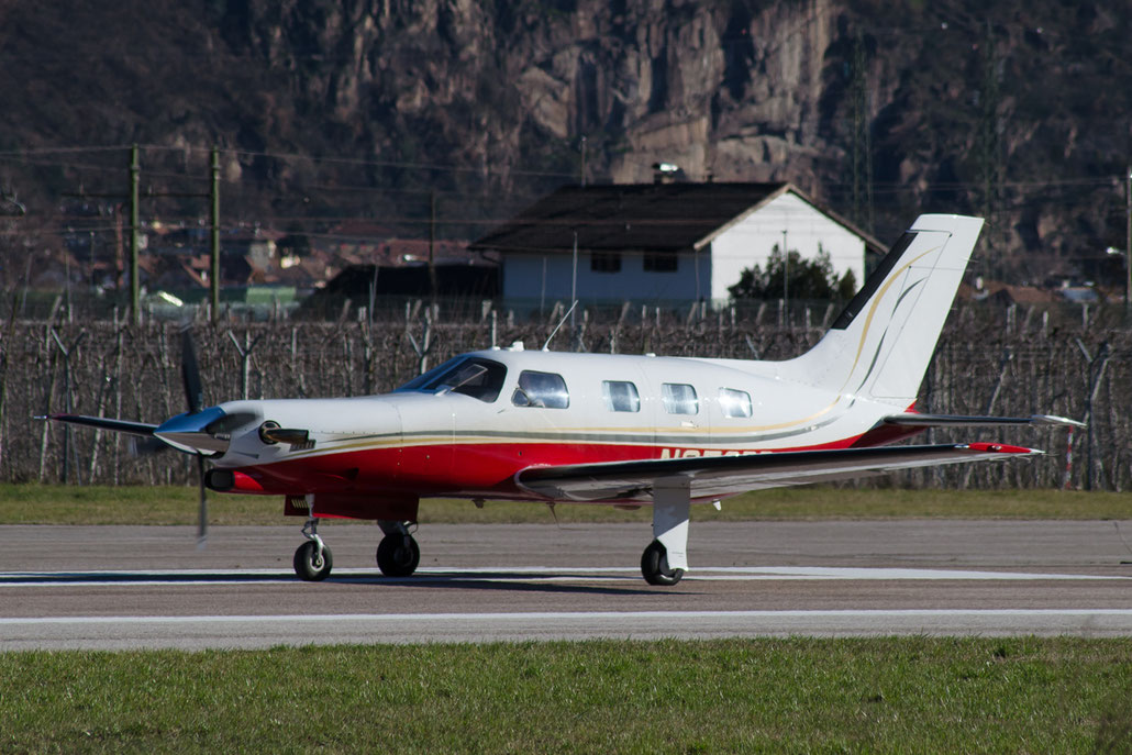 N350BR Piper PA-46-310P Malibu PA46 4608001 Reni Jetprop Inc Trustee @ Aeroporto di Bolzano © Piti Spotter Club Verona