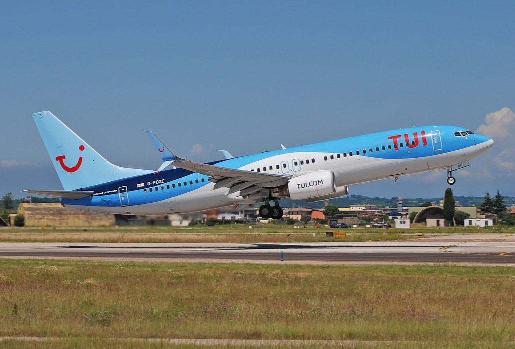G-FDZE B737-8K5 35137/2482 TUI Airways @ Aeroporto di Verona 25.06.2018  © Piti Spotter Club Verona