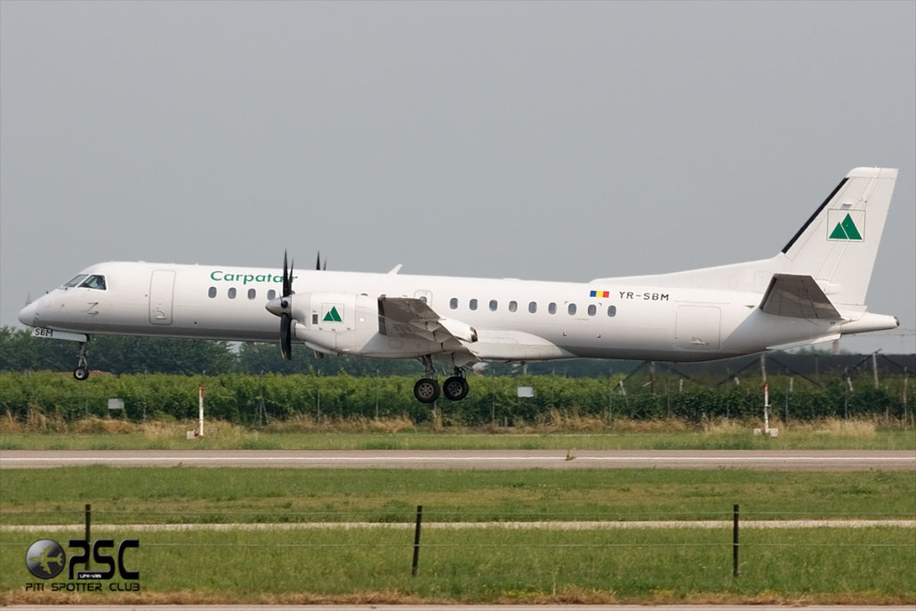YR-SBM Saab 2000 2000-014 Carpatair