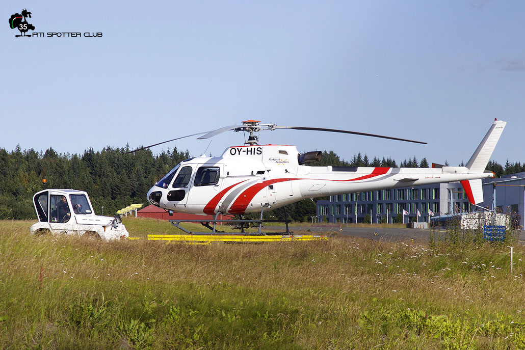 OY-HIS Eurocopter AS.350B3 (4047) @ Reykjavik 08.2019 © Piti Spotter Club Verona 