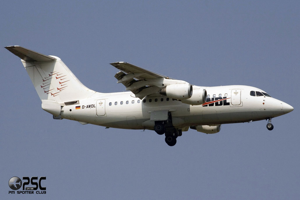 D-AWDL BAe146-100 E1011 WDL Aviation @ Aeroporto di Verona © Piti Spotter Club Verona