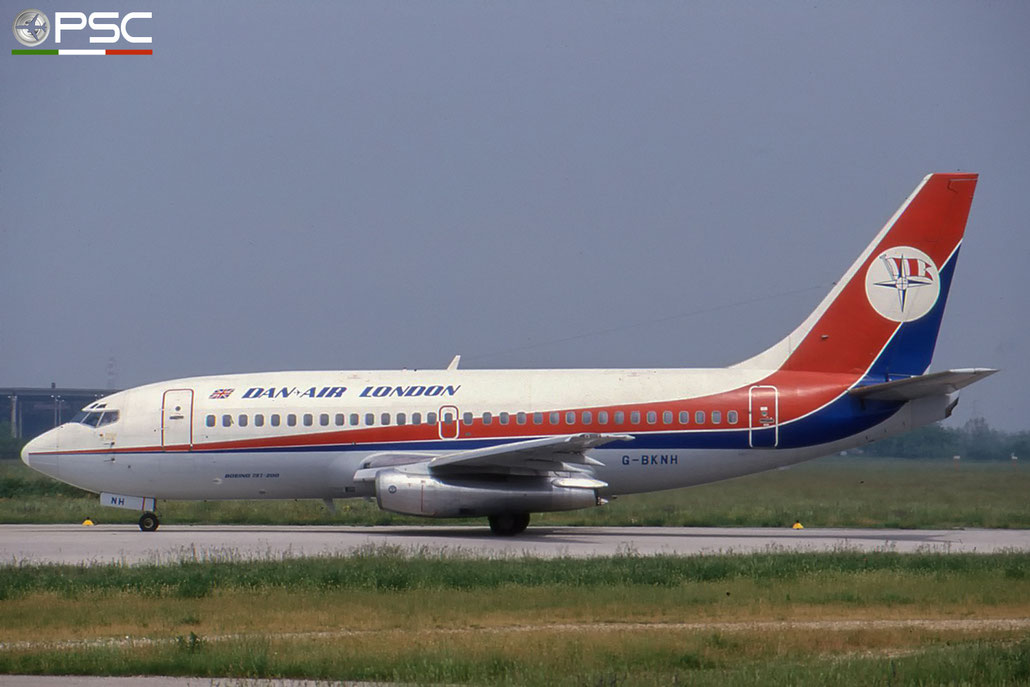G-BKNH B737-210 21820/578 Dan-Air London © 2018 courtesy of Marco Ceschi - Piti Spotter Club Verona