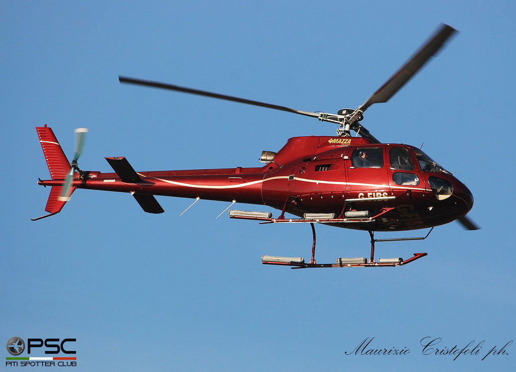 G-FIBS Airbus Helicopters H125 Private - @ Aeroporto di Verona 2021 © Piti Spotter Club Verona