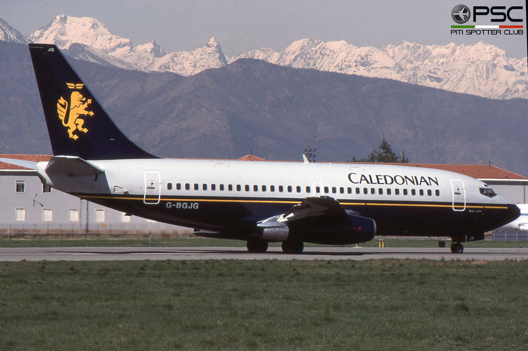 G-BGJG B737-236 22028/656 Caledonian Airways © 2018 courtesy of Marco Ceschi - Piti Spotter Club Verona