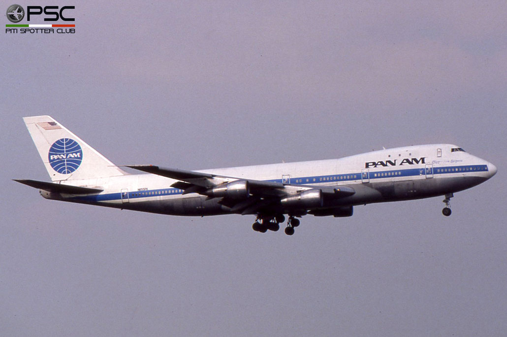 N655PA B747-121SCD 20350/117 Pan Am - Pan American World Airways © 2018 courtesy of Marco Ceschi - Piti Spotter Club Verona