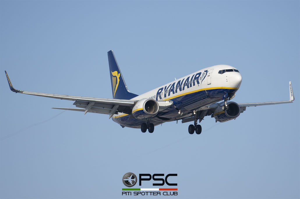 EI-FIK B737-8AS 44700/5402 Ryanair @ Bologna 12.2018 © Piti Spotter Club Verona