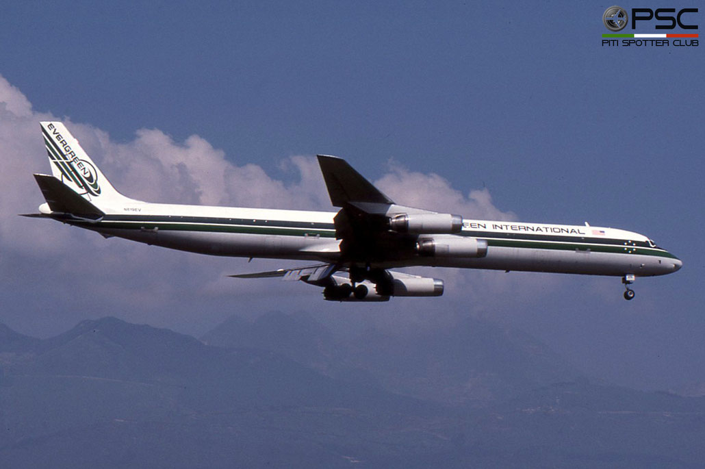 N819EV DC-8-63F 46126/524 Evergreen International Airlines © 2018 courtesy of Marco Ceschi - Piti Spotter Club Verona