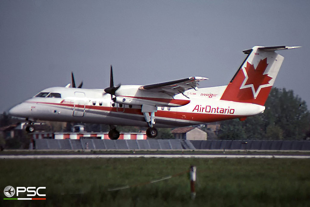 C-GJMI DHC-8-102 077 Air Ontario © 2018 courtesy of Marco Ceschi - Piti Spotter Club Verona