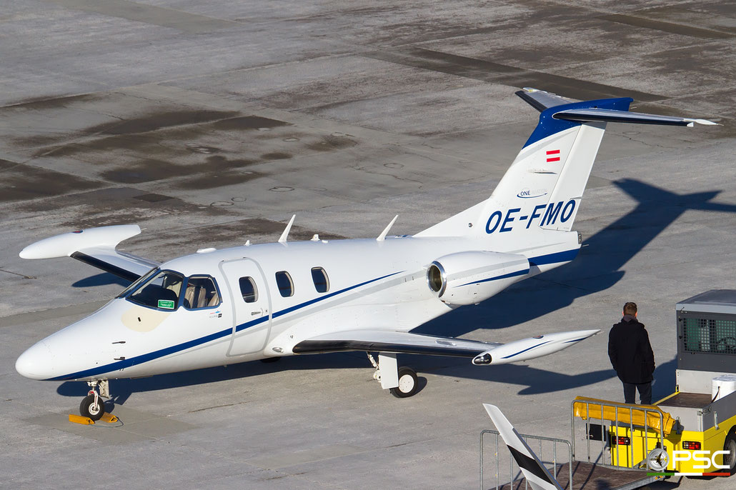 OE-FMO Eclipse 550 550-1003 Mali Air Luftverkehr GmbH @ Innsbruck Airport 27.01.2018 © Piti Spotter Club Verona
