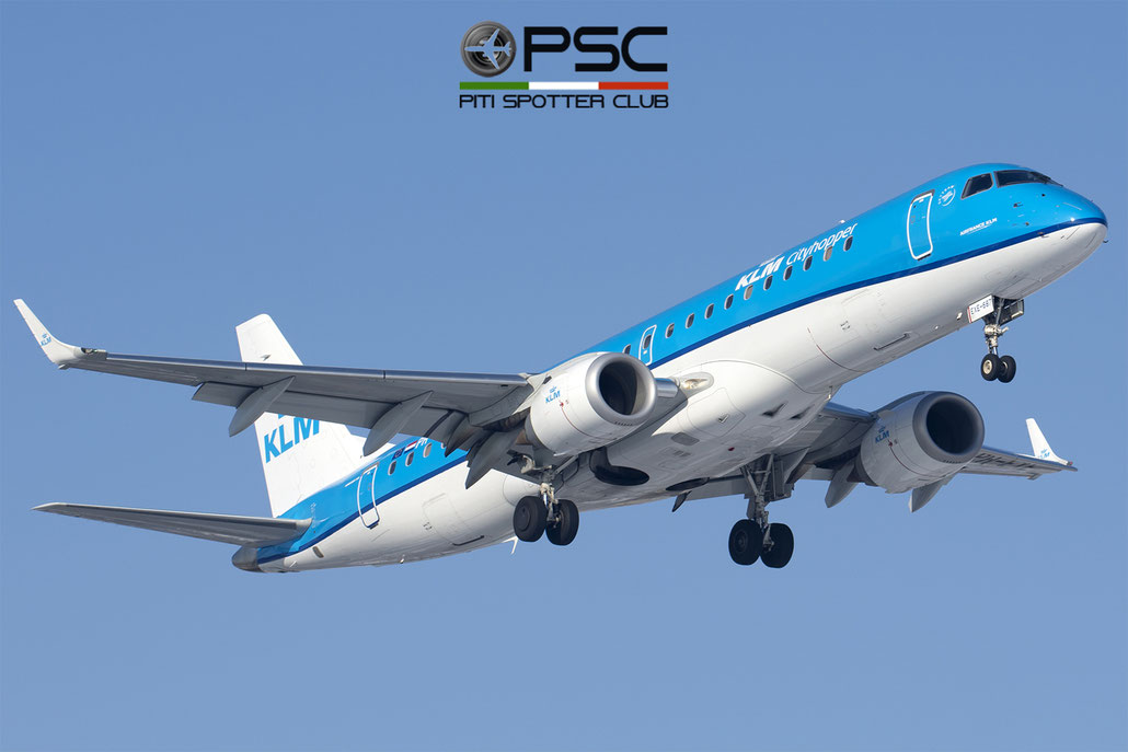 PH-EXE  ERJ190STD  19000687  KLM Cityhopper  @ Bologna 2018 © Piti Spotter Club Verona 