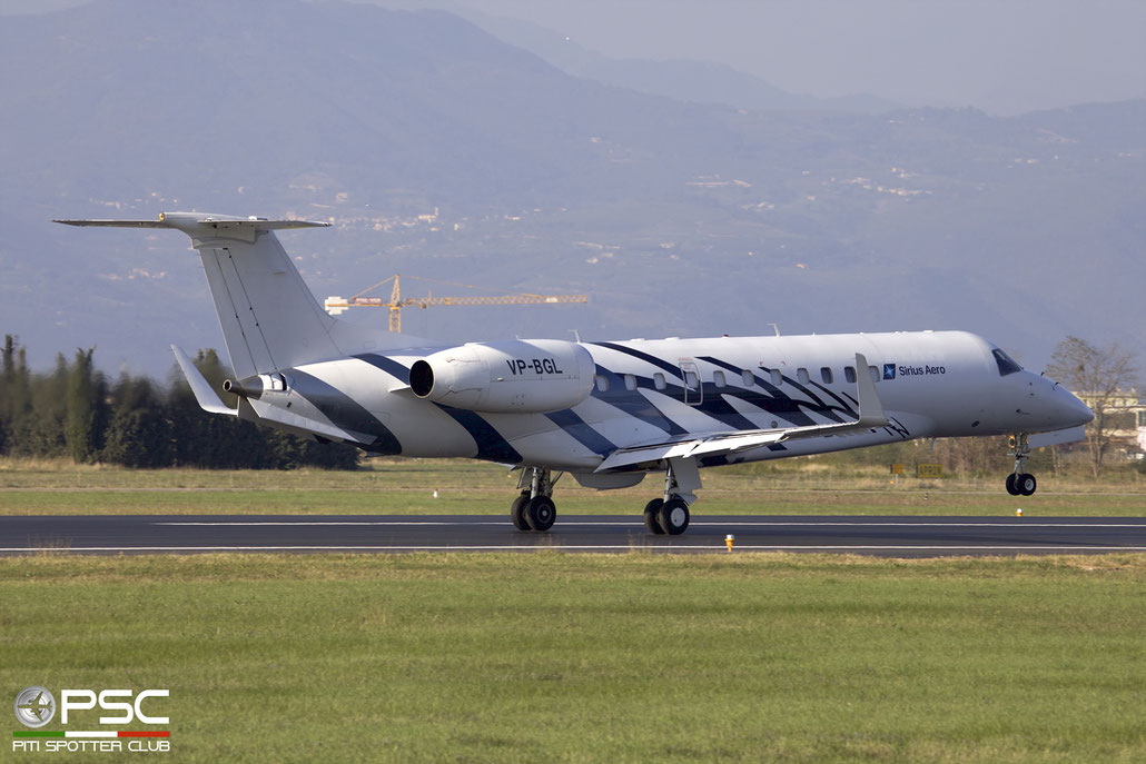 VP-BGL  ERJ135BJ  14500961  Sirius-Aero  @ Aeroporto di Verona 10.2021 © Piti Spotter Club Verona