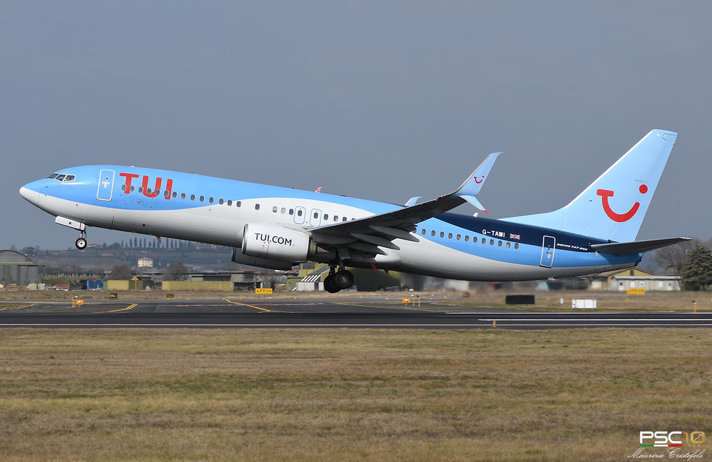 G-TAWI  B737-8K5  37267/4006  TUI Airways  @ Aeroporto di Verona  03 2022 © Piti Spotter Club Verona