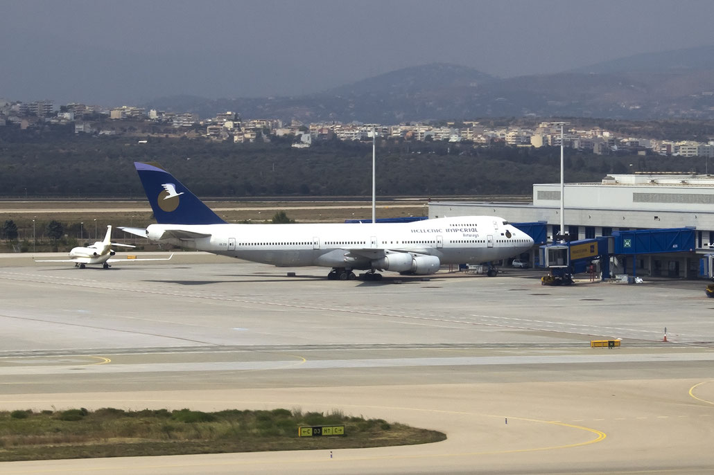 SX-TID Boeing 747-281B 23502 649 CF6-45A2  Hellenic Imperial Airways SA 1986  @ Atene 09 2018 © Piti Spotter Club Verona