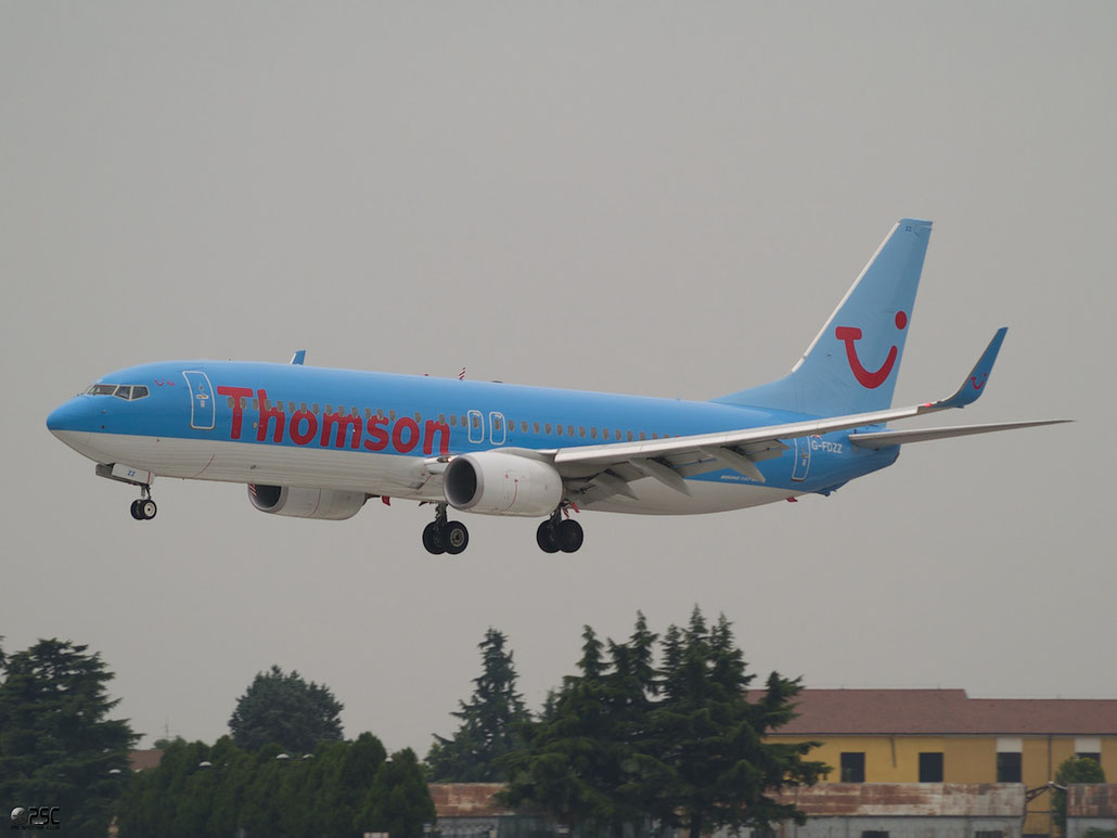Boeing 737 Next Gen - MSN 37262 - G-FDZZ @ Aeroporto di Verona © Piti Spotter Club Verona