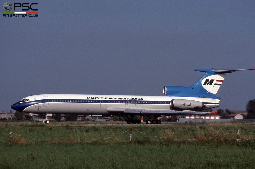 HA-LCA 73A045 Tu-154B-2 HA-LCA MALÉV © 2018 courtesy of Marco Ceschi - Piti Spotter Club Verona