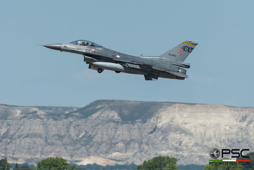 93-0003   F-16C-40-CF  4R-125  181 Filo © Piti Spotter Club Verona 