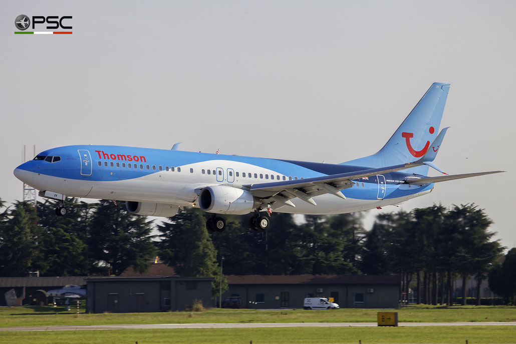 G-FDZR B737-8K5 35145/2849 Thomson Airways - @ Aeroporto di Verona - 24/09/2016 © Piti Spotter Club Verona