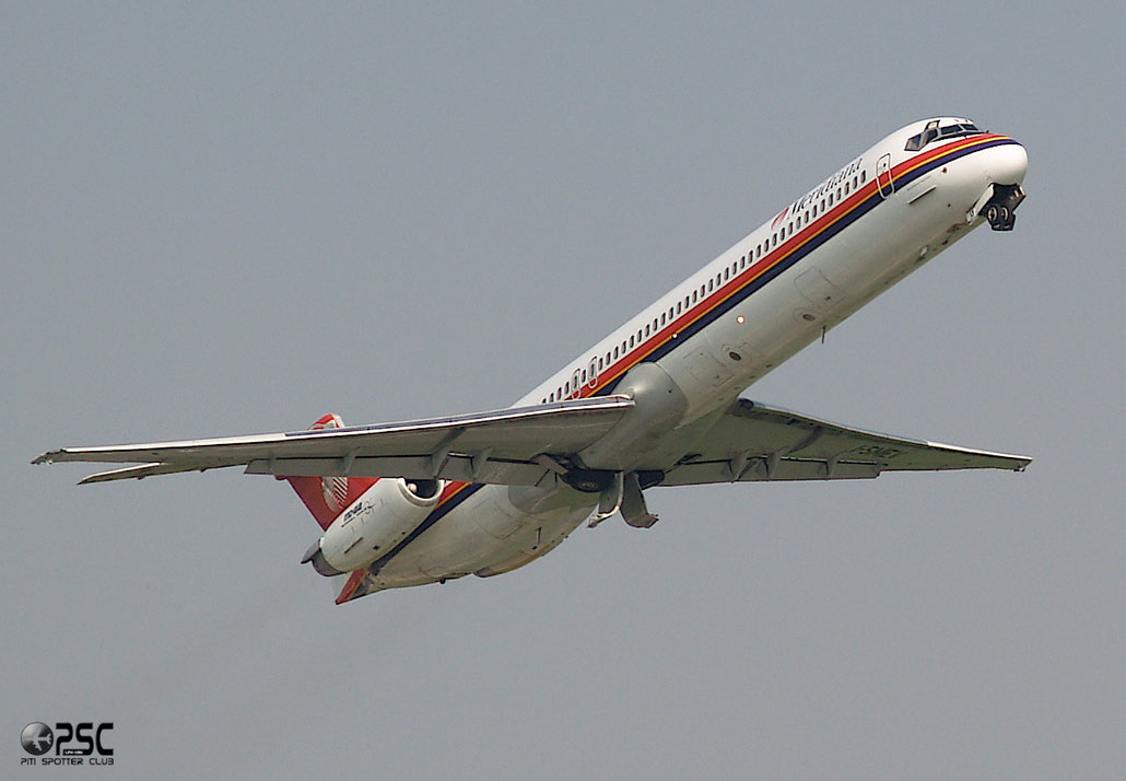 I-SMEV  MD-82  49669/1493  Meridiana  @ Aeroporto di Verona © Piti Spotter Club Verona 