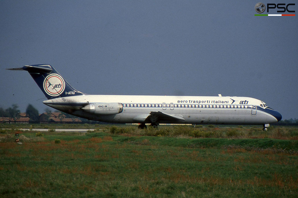 I-ATIU DC-9-32 47438/545 ATI - Aero Transporti Italiani © 2018 courtesy of Marco Ceschi - Piti Spotter Club Verona
