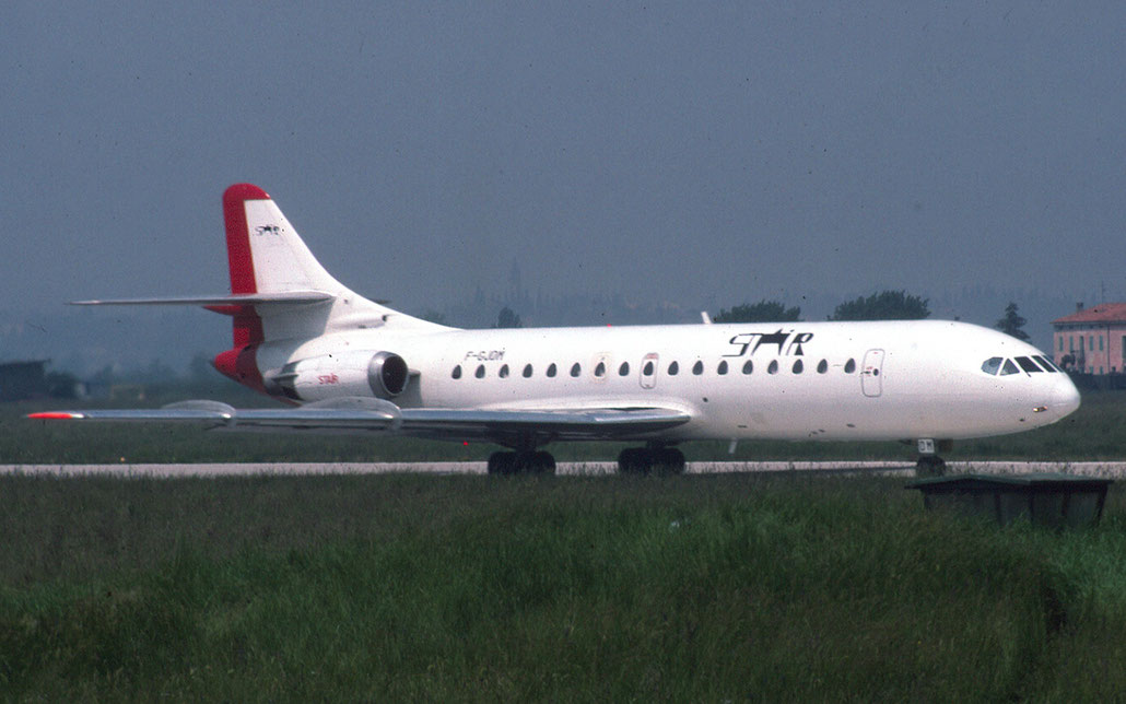 F-GJDM  SE210-10B3  188/203  STAIR-Société de Transp. Aériens Internationaux et Régionaux  @ Aeroporto di Verona © Piti Spotter Club Verona