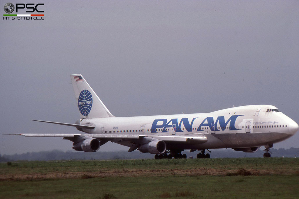 N753PA B747-121 19657/37 Pan Am - Pan American World Airways © 2018 courtesy of Marco Ceschi - Piti Spotter Club Verona