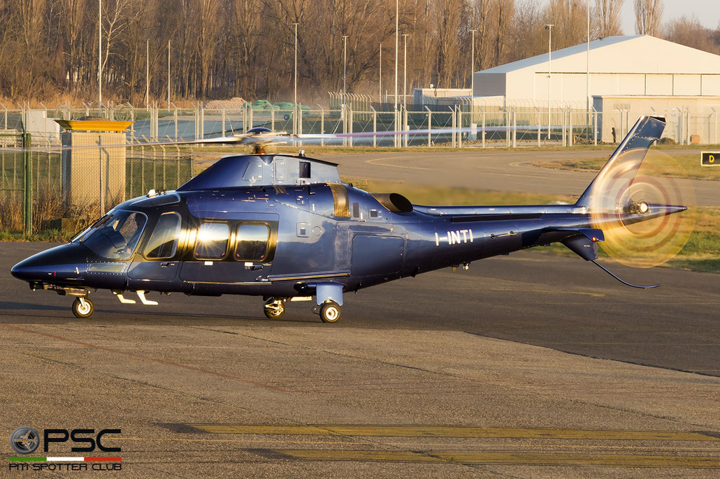 I-INTI  AgustaWestland AW109SP GrandNew ( c/n 22215 ) - mfg: 2016 @ Reggio Emilia 02 2020  © Piti Spotter Club Verona