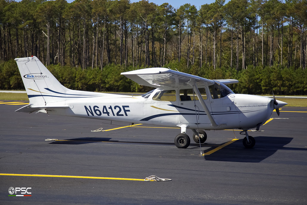 N6412F (1979 CESSNA 172N owned by RICK AVIATION INC @ Kitty Hawk First Flight Airstrip Airport ©  2016 Piti Spotter Club Verona