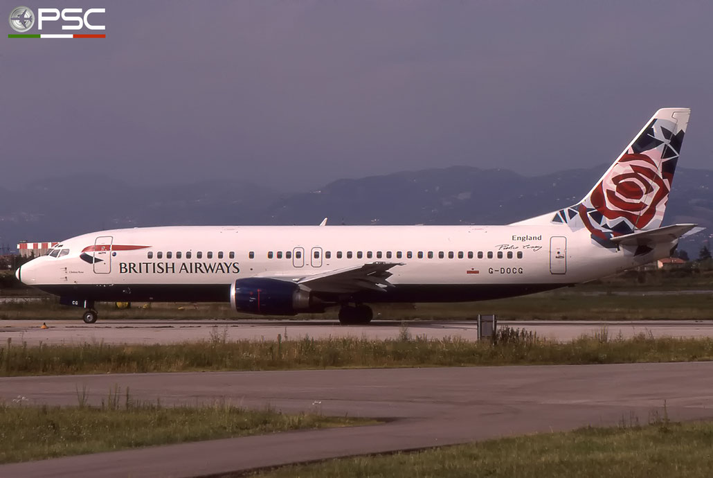 G-DOCG B737-436 25408/2183 British Airways © 2018 courtesy of Marco Ceschi - Piti Spotter Club Verona