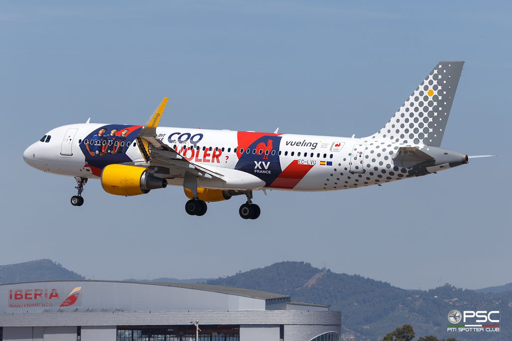 EC-LVU Airbus A320-214 5616  cfm56-5B4/3 qui a dit coq ne pas voler Vueling 2013  @ Barcellona BCN 05 2026 © Piti Spotter Club Verona