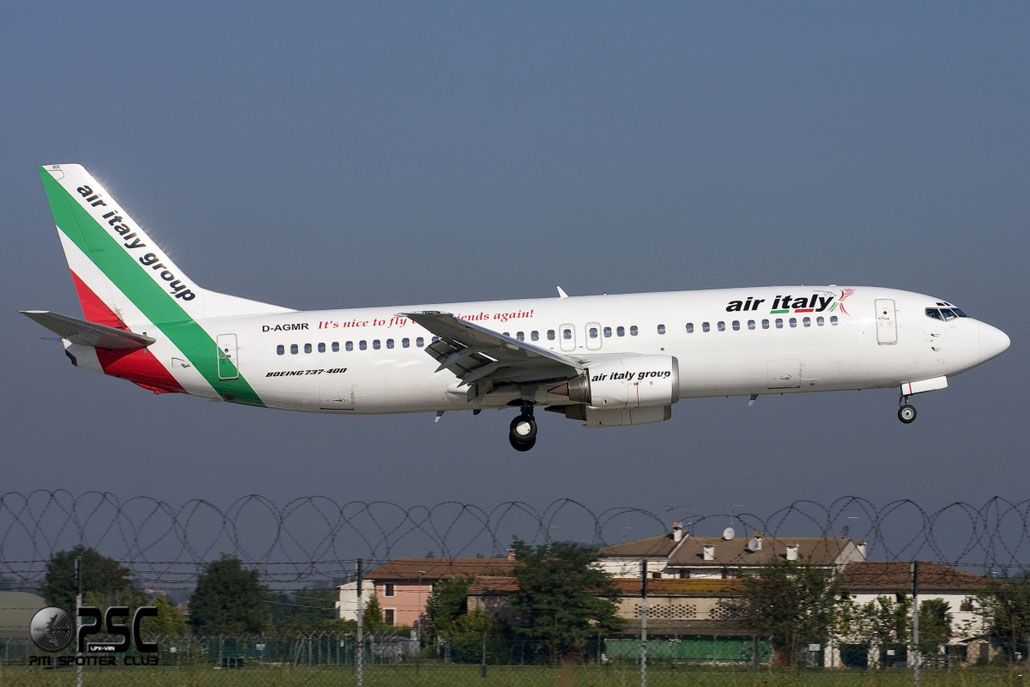 D-AGMR  B737-430  27007/2367  Air Italy (2005)  @ Aeroporto di Verona © Piti Spotter Club Verona 