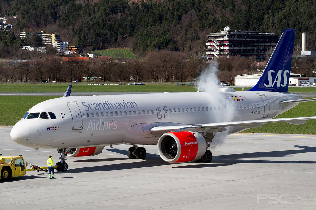 SE-ROB A320-251N 7676 SAS Scandinavian Airlines - Scandinavian Airlines System @ Innsbruck 03.2024 © Piti Spotter Club Verona