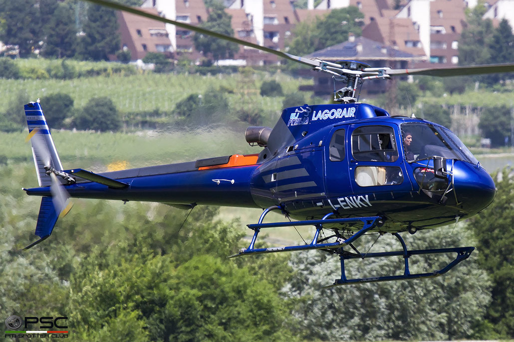 I-ENKY  Eurocopter AS350B3 Ecureuil ( c/n 4910 ) - mfg: 2012  @ Aeroporto di Trento 11 2021 © Piti Spotter Club Verona