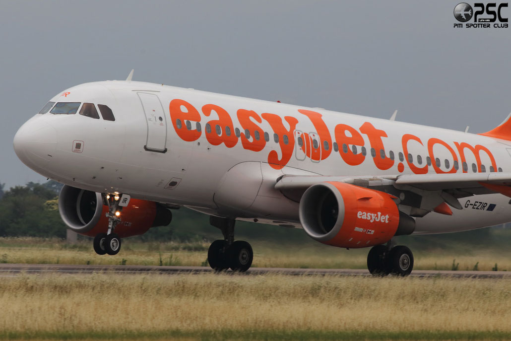 G-EZIR A319-111 2527 EasyJet Airline