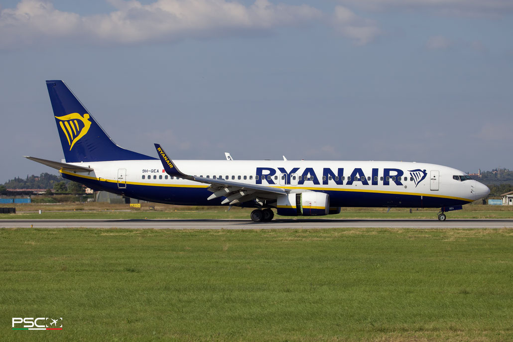 9H-QEA Boeing 737-8AS 44784 6366 cfm56-7B24  Malta Air 2017 @ Verona Villafranca 10 2025 © Piti Spotter Club Verona