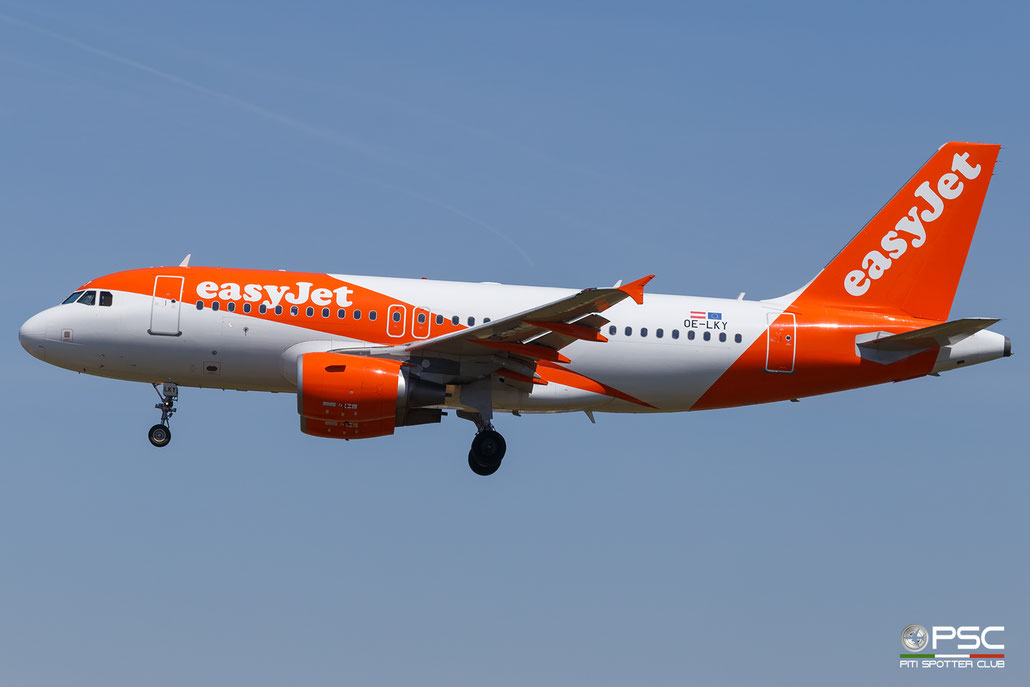 OE-LKY Airbus A319-111 4778  cfm56-5B4/P  easyJet Europe 2011 @ Barcellona BCN 05 2026 © Piti Spotter Club Verona