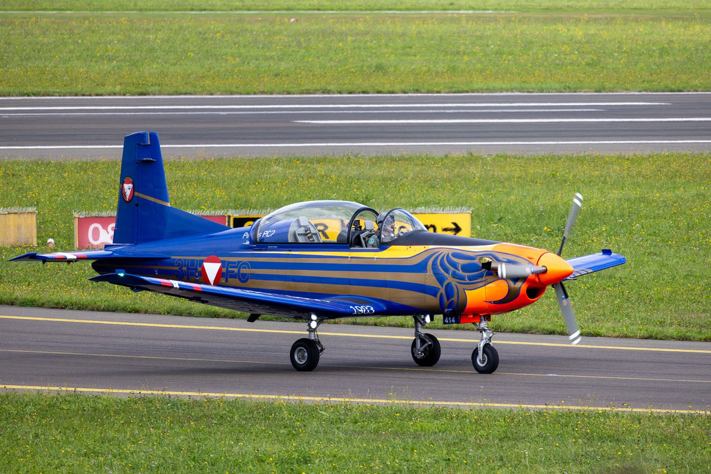 3H-FC  PC-7 414 LAbt FläFlz @ AirPower 2024 © Piti Spotter Club Verona