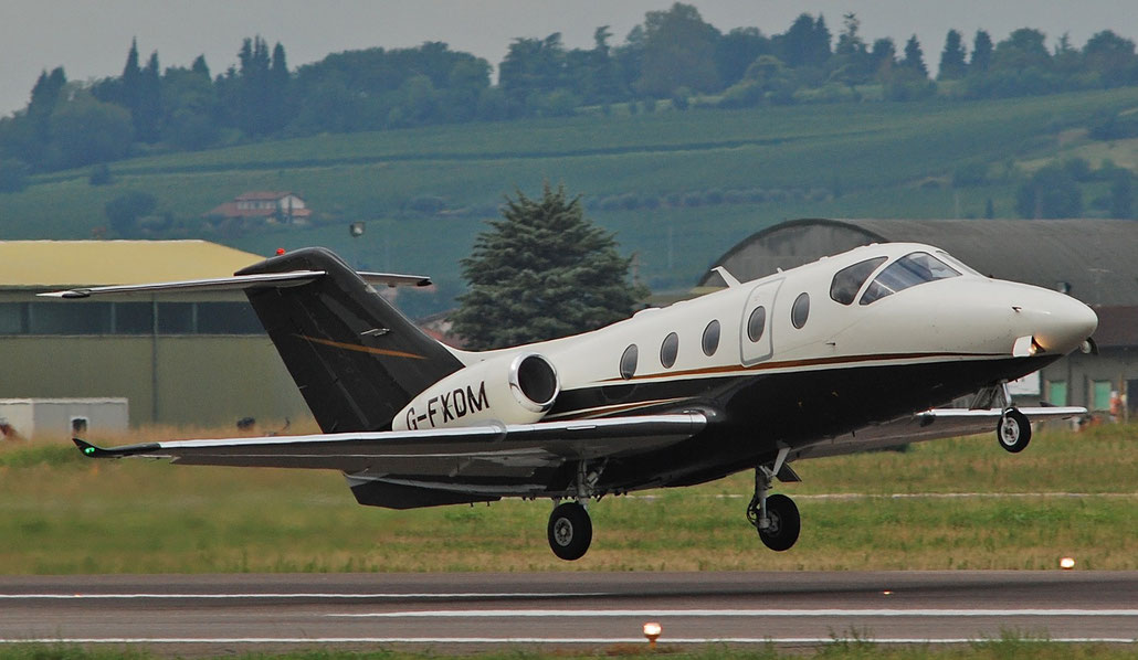 G-FXDM Beech 400XT RK-377 Flexjet Ltd. @ Aeroporto di Verona 01.09.2018  © Piti Spotter Club Verona