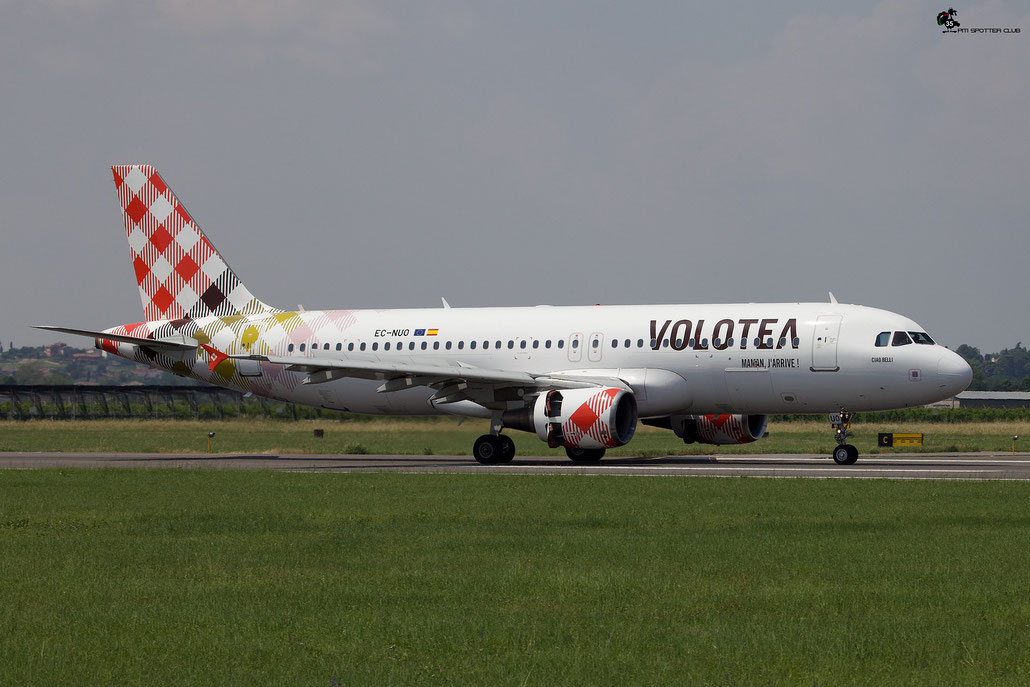 EC-NUO A320-214 5232 Volotea Air @ Aeroporto di Verona 05.2023  © Piti Spotter Club Verona