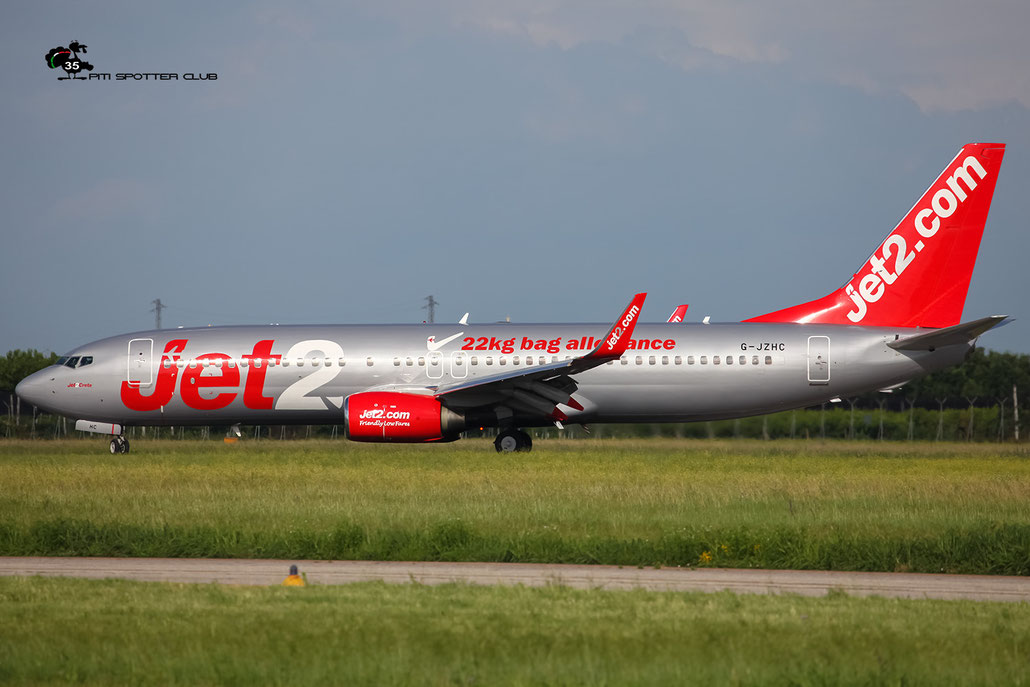 G-JZHC B737-8K5 30593/528 Jet2 @ Aeroporto di Verona - 15/06/2016 © Piti Spotter Club Verona