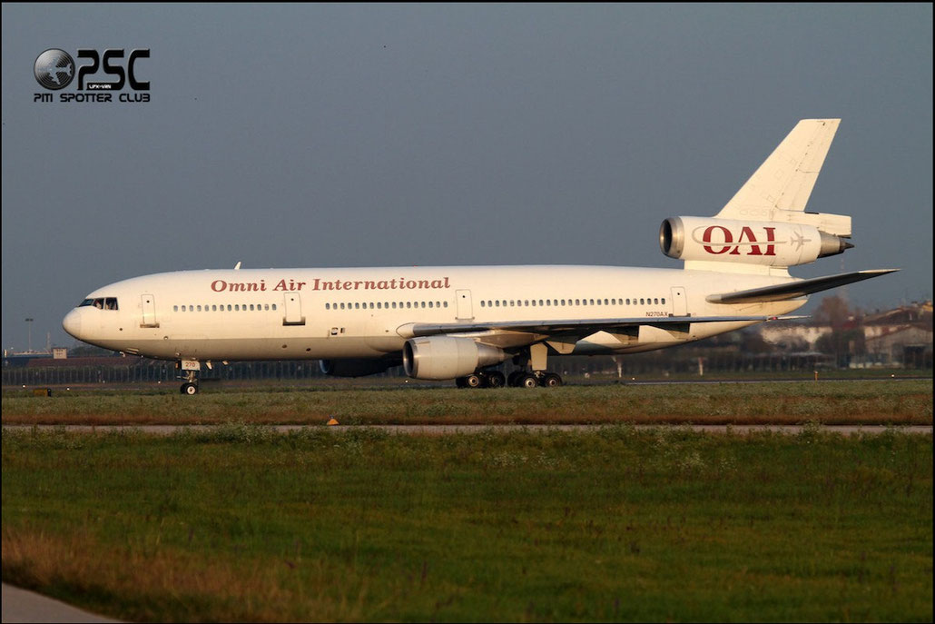 N270AX Douglas DC-10-30 48318 446 CF6-50C2  Omni Air International 1988 @ Verona Villafranca © Piti Spotter Club Verona
