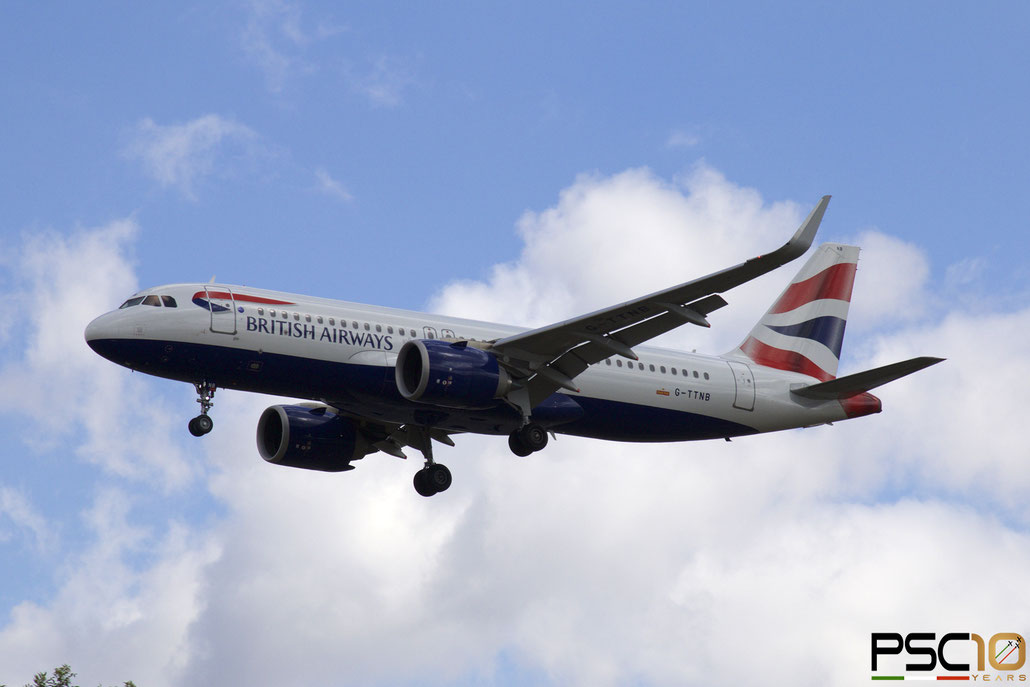 G-TTNB  A320-251N  8139  British Airways  @ London Heathrow ©  2022 Piti Spotter Club Verona