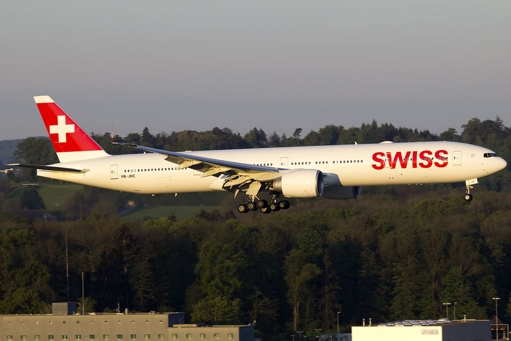 HB-JNC B777-3DEER 44584/1391 Swiss Global Air Lines @ Zurich Airport 05.2016 © Piti Spotter Club Verona