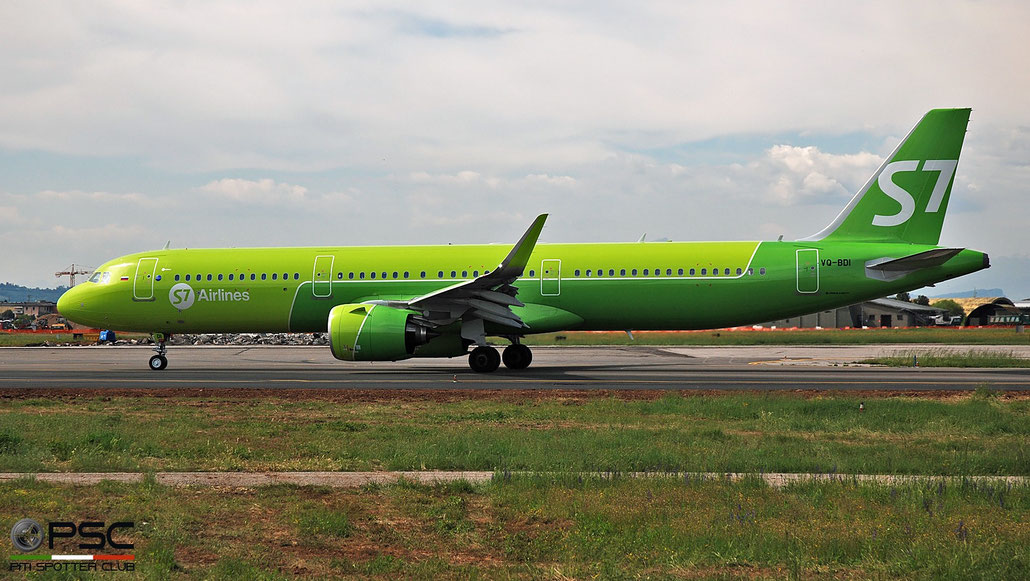 VQ-BDI A321-271N 8103 S7 Airlines @ Aeroporto di Verona 04.2019  © Piti Spotter Club Verona