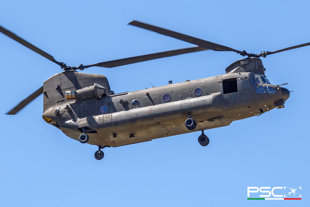 MM81791 E.I.714 ICH-47F M7814 11° Gruppo Sqd AVES  @ Aeroporto di Verona 07 2025 © Piti Spotter Club Verona