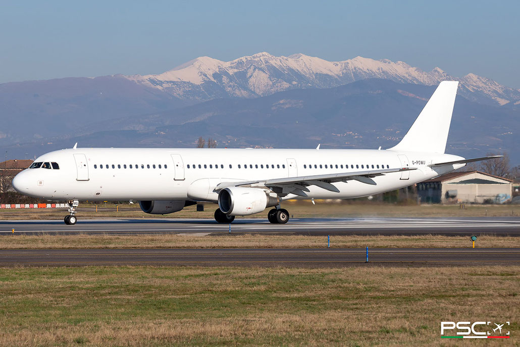 G-POWU Airbus A321-211 3708  cfm56-5B4/P  Titan Airways 2008  @ Aeroporto di Verona 02 2025  © Piti Spotter Club Verona