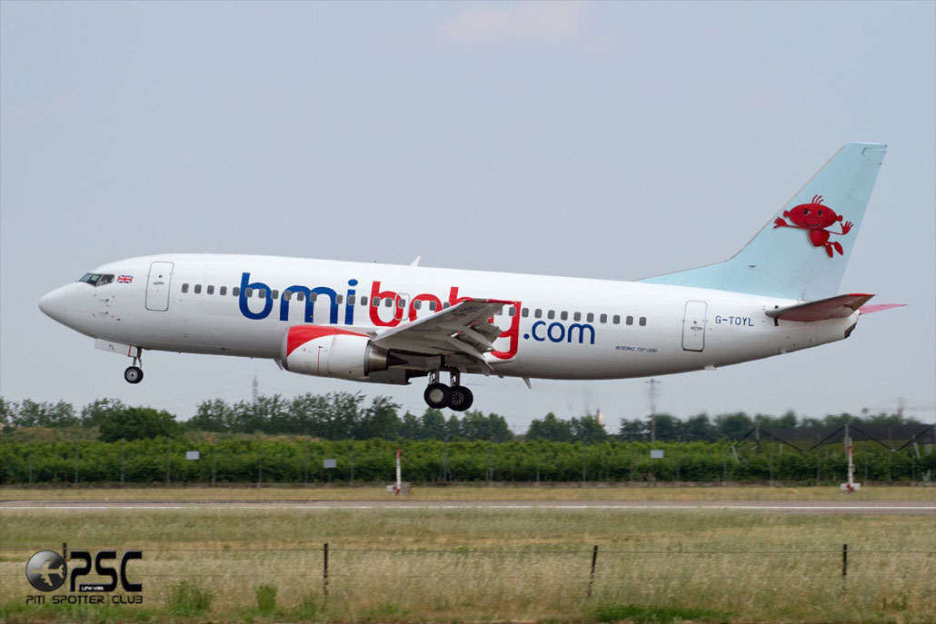 Boeing 737 - MSN 28594 - G-TOYL  @ Aeroporto di Verona © Piti Spotter Club Verona