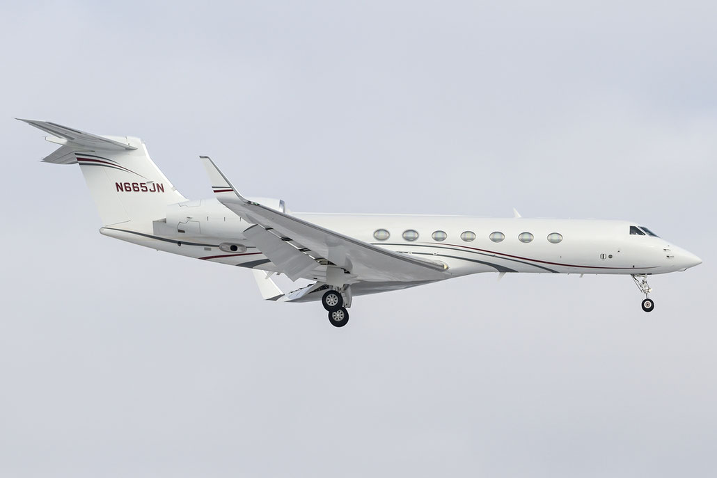 N665JN G550 5126 Jackson National Life Insurance Co. @ Zurich Airport 21.01.2016 © Piti Spotter Club Verona