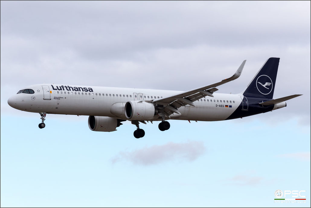 D-AIEG A321-271NX 10059 Lufthansa @ Barcelona 04.2023 © Piti Spotter Club Verona