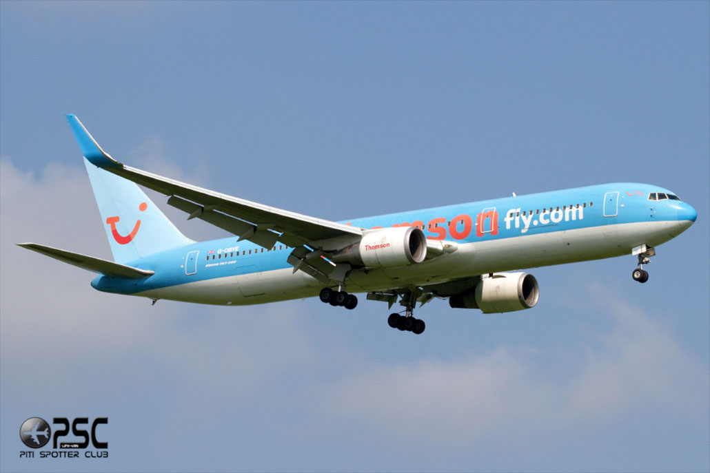 Boeing 767 - MSN 28979 - G-OBYE @ Aeroporto di Verona © Piti Spotter Club Verona