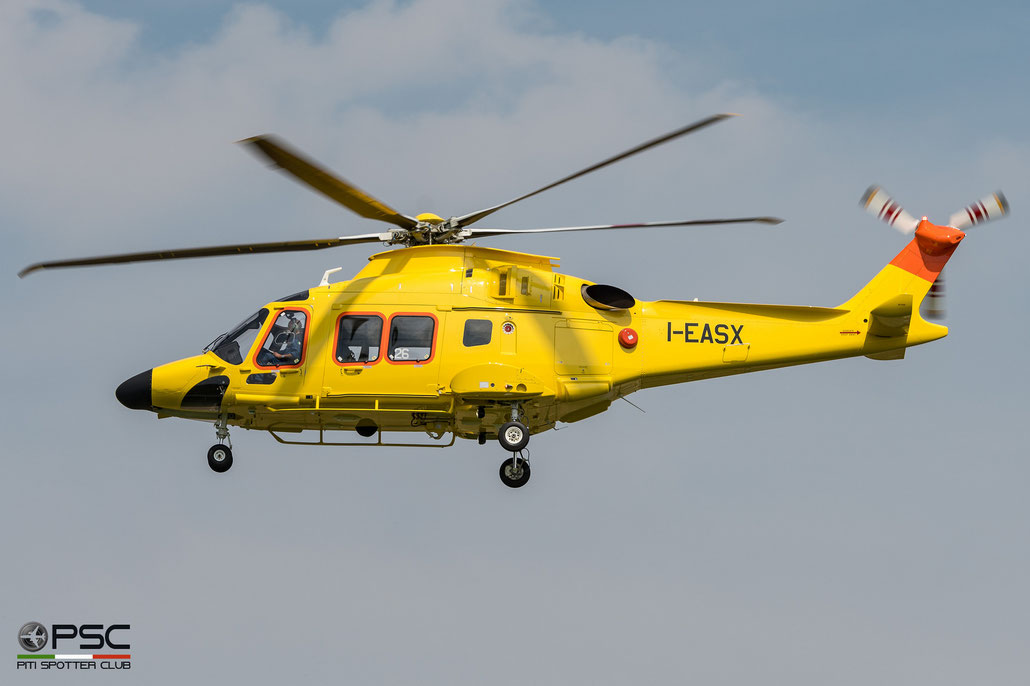 I-EASX Leonardo Helicopters AW169 ( c/n 69046 ) - mfg: 2016 @ Varese Venegono Airport 05.2017 © Piti Spotter Club Verona